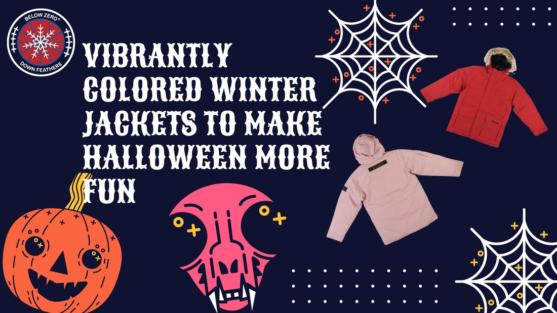 Vibrantly Colored Winter Jackets to Make Halloween More Fun